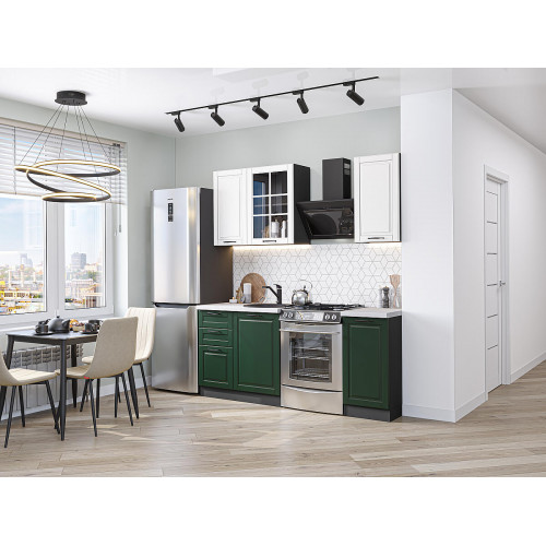 Дублин-04 Special White/Special Green 2140*1300*600