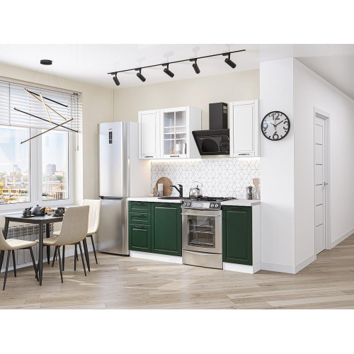 Дублин-04 Special White/Special Green 2140*1300*600