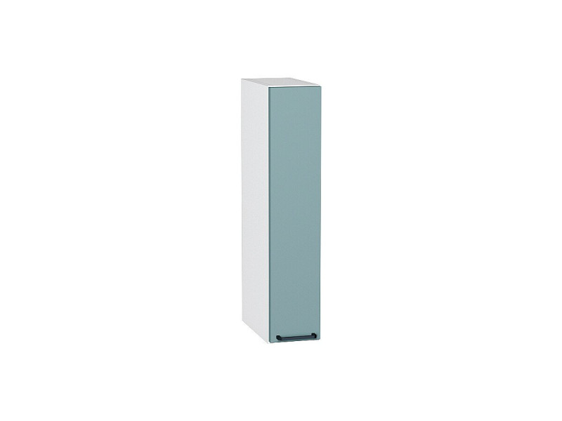 716*150* Шкаф верхний бутылочница Флэт Grey-green In 2S Белый