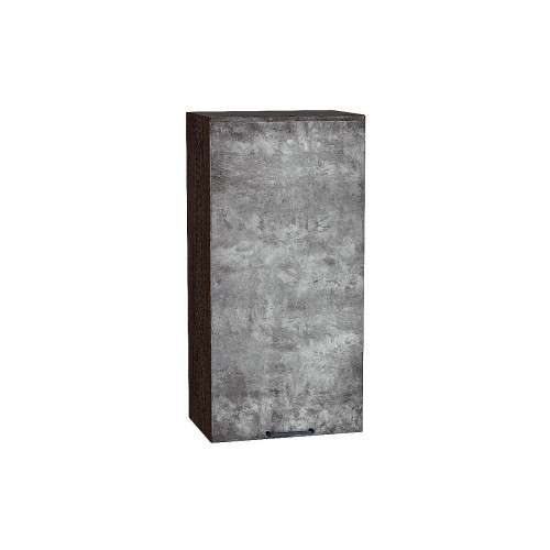 920*450* Шкаф верхний с 1-ой дверцей Флэт Temple Stone 2S Graphite
