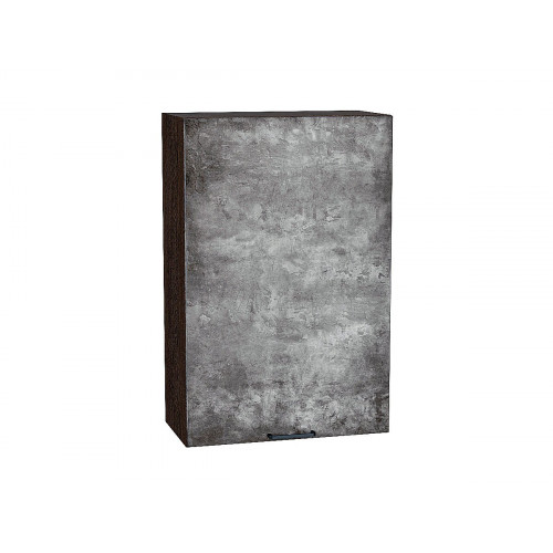 920*600* Шкаф верхний с 1-ой дверцей Флэт Temple Stone 2S Graphite