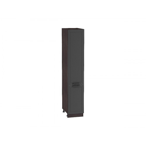 2336*400* Шкаф пенал с 2-мя дверцами Глетчер Маренго Силк Graphite
