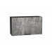 460*800* Шкаф верхний горизонтальный Флэт Temple Stone 2S Graphite
