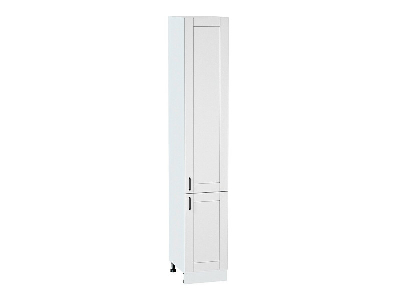 Кухня 2336*400*Шкаф пенал с 2-мя дверцами Лофт Super White/Белый