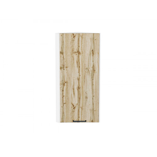 920*300*306 Шкаф верхний торцевой Флэт Wotan Oak 2S Белый