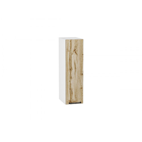 716*200* Шкаф верхний бутылочница Флэт Wotan Oak 2S Белый