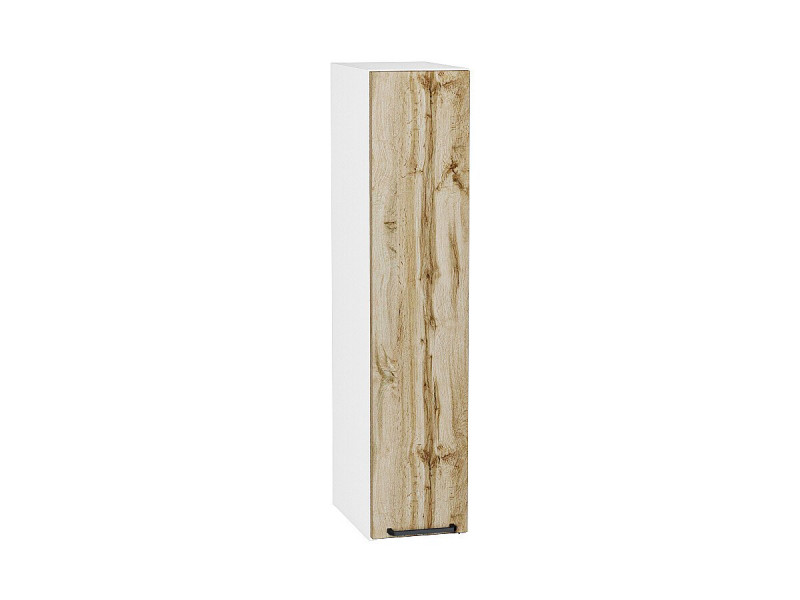 920*200* Шкаф верхний бутылочница Флэт Wotan Oak 2S Белый