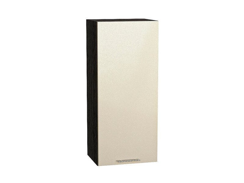 920*400* Шкаф верхний с 1-ой дверцей Валерия-М Бежевый металлик Graphite