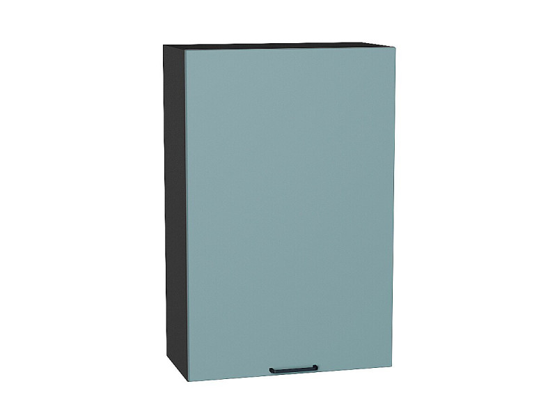 920*600* Шкаф верхний с 1-ой дверцей Флэт Grey-green In 2S Graphite