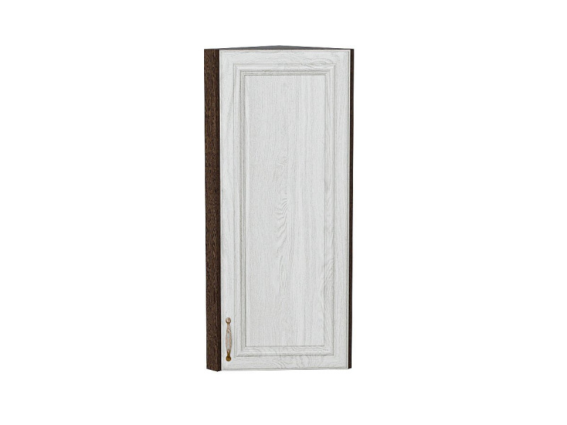920*300*306 Шкаф верхний торцевой Шале White Dreamline Graphite