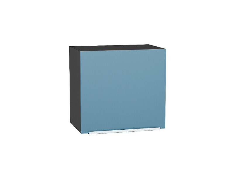460*500* Шкаф верхний горизонтальный Фьюжн Silky Blue Graphite